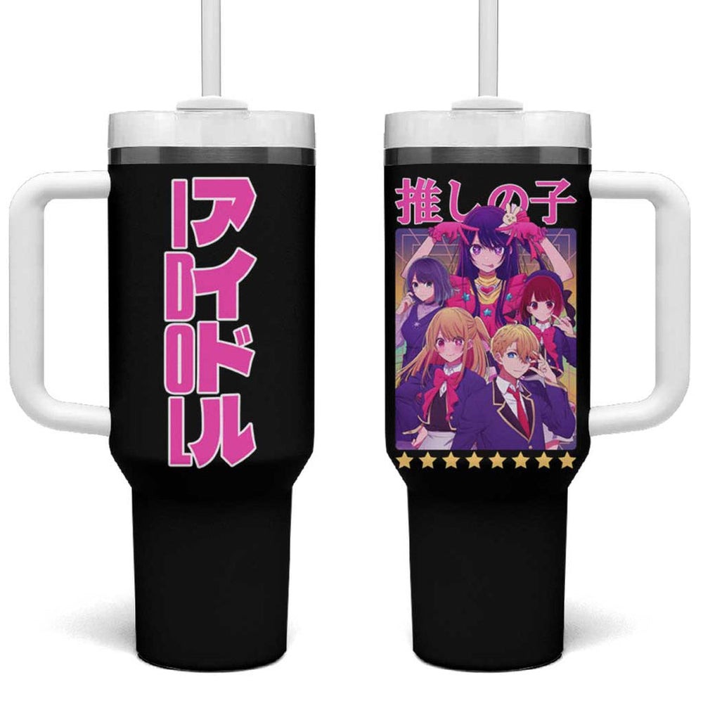 Oshi no Ko Tumbler With Handle Anime Style TS04 Oshi no Ko Tumbler With Handle Anime Style TS04