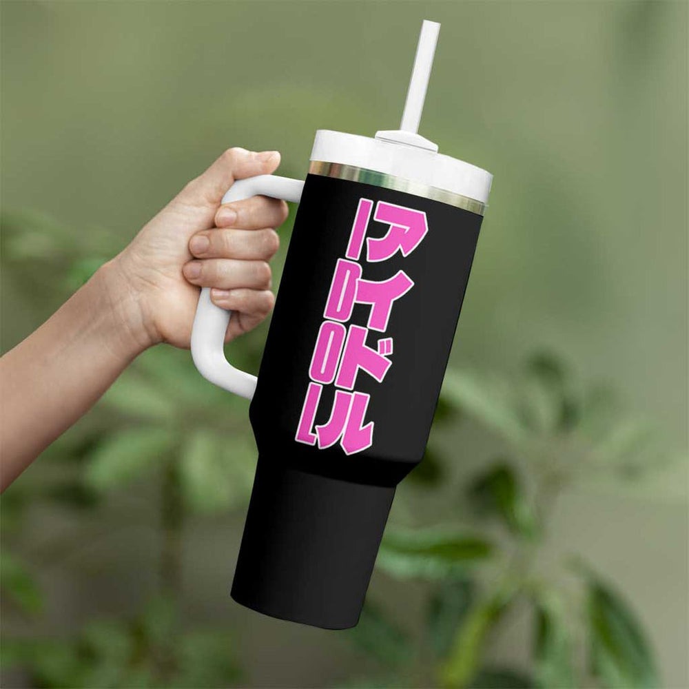 Oshi no Ko Tumbler With Handle Anime Style TS04 Oshi no Ko Tumbler With Handle Anime Style TS04