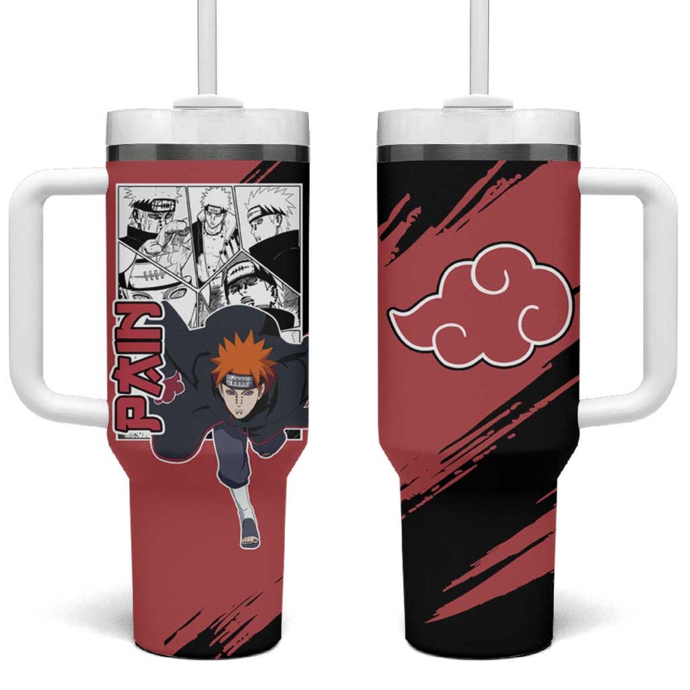Pain - Naruto Tumbler With Handle Anime Mix Manga Style TS04 Pain - Naruto Tumbler With Handle Anime Mix Manga Style TS04