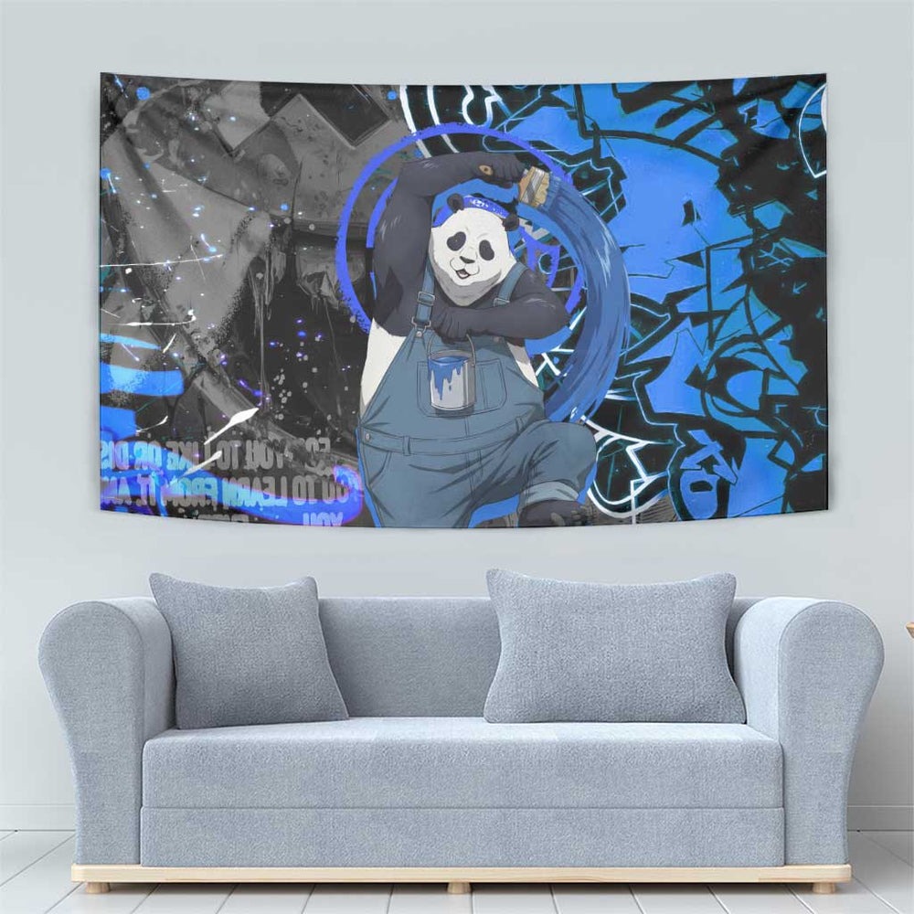 Panda - Jujutsu Kaisen Tapestry Anime Mix Manga Style TS04 Panda - Jujutsu Kaisen Tapestry Anime Mix Manga Style TS04