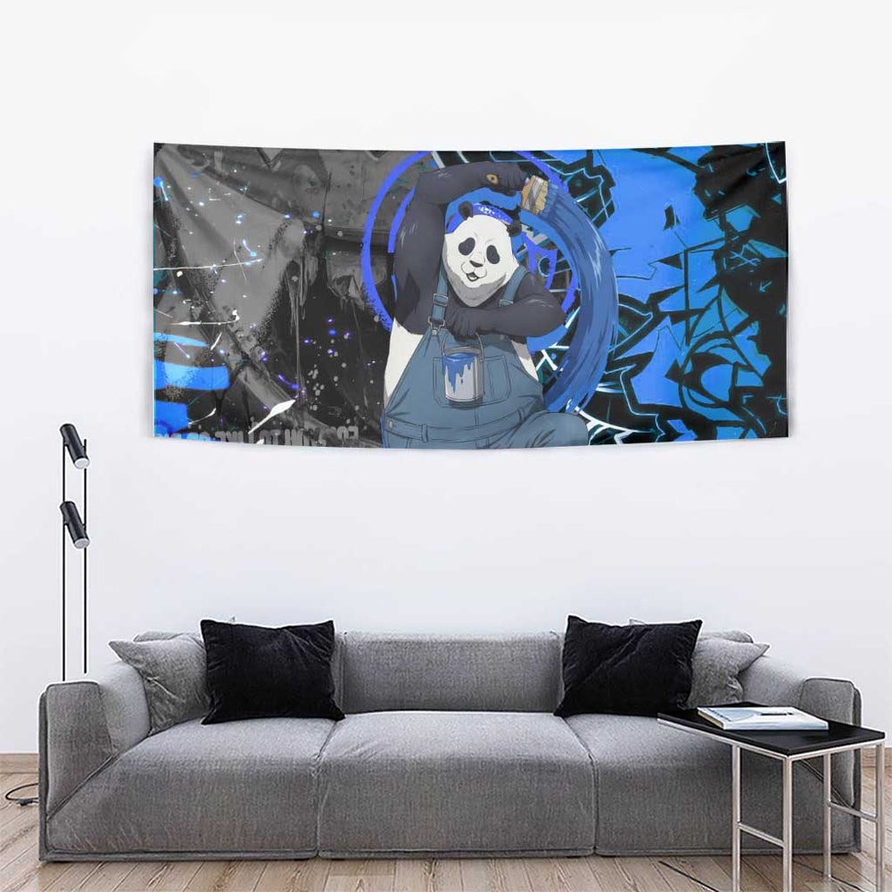 Panda - Jujutsu Kaisen Tapestry Anime Mix Manga Style TS04 Panda - Jujutsu Kaisen Tapestry Anime Mix Manga Style TS04