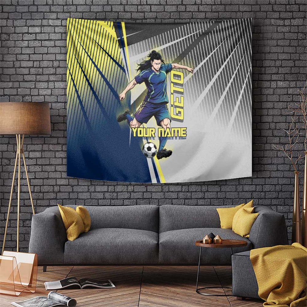 Personalized Geto Suguru Tumbler With Handle Anime Soccer Action Illustration Art TS04 Personalized Geto Suguru Tumbler With Handle Anime Soccer Action Illustration Art TS04
