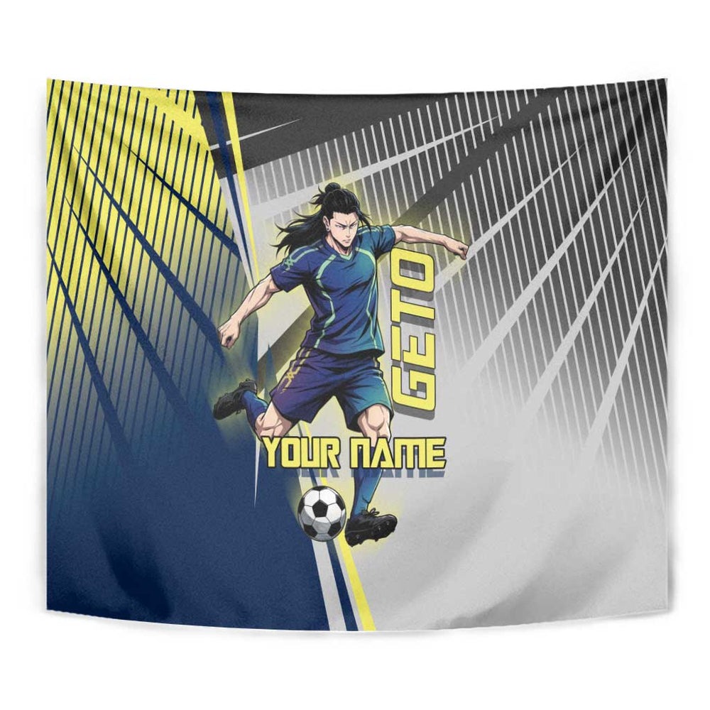 Personalized Geto Suguru Tumbler With Handle Anime Soccer Action Illustration Art TS04 Personalized Geto Suguru Tumbler With Handle Anime Soccer Action Illustration Art TS04