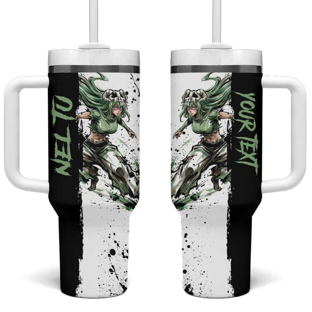 Personalized Nel Tu Tumbler With Handle Ink Splash Anime Brush Style TS04 Personalized Nel Tu Tumbler With Handle Ink Splash Anime Brush Style TS04