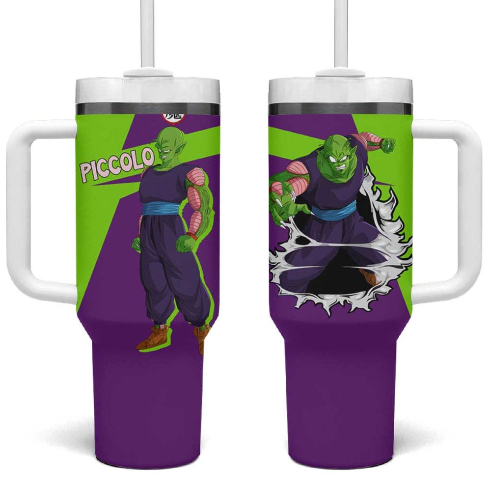Piccolo - Dragon Ball Tumbler With Handle Anime Style TS04 Piccolo - Dragon Ball Tumbler With Handle Anime Style TS04