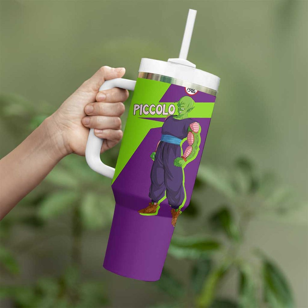 Piccolo - Dragon Ball Tumbler With Handle Anime Style TS04 Piccolo - Dragon Ball Tumbler With Handle Anime Style TS04