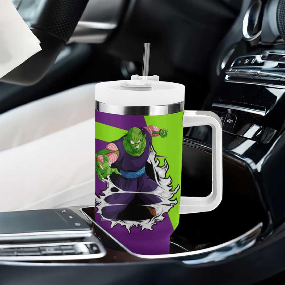 Piccolo - Dragon Ball Tumbler With Handle Anime Style TS04 Piccolo - Dragon Ball Tumbler With Handle Anime Style TS04
