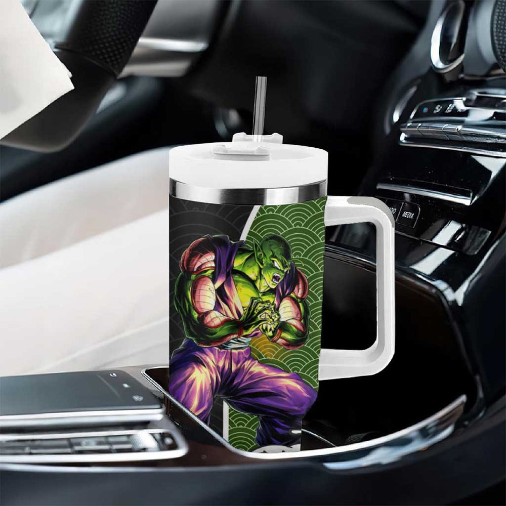 Piccolo Japanese Kanagawa - Dragon Ball Z Tumbler With Handle Anime Japan Style TS04 Piccolo Japanese Kanagawa - Dragon Ball Z Tumbler With Handle Anime Japan Style TS04