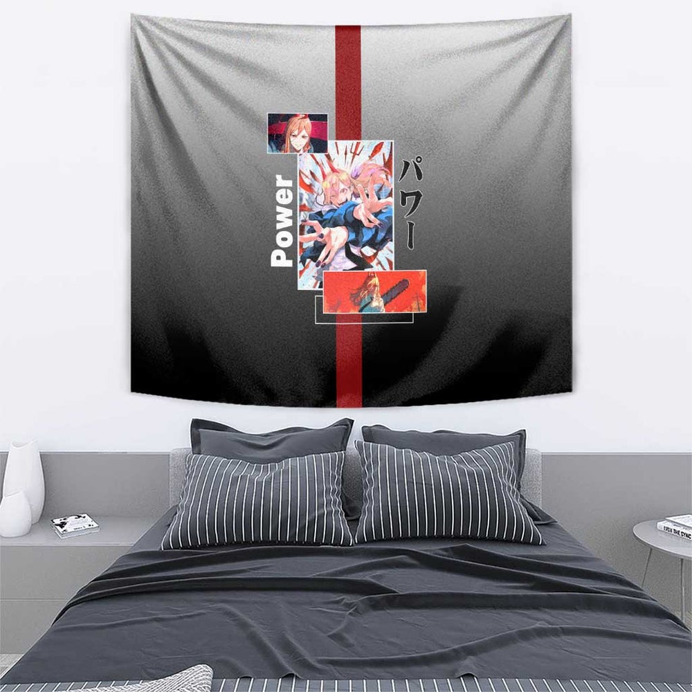 Power - Chainsaw Man Tapestry Anime Japan Style TS04 Power - Chainsaw Man Tapestry Anime Japan Style TS04