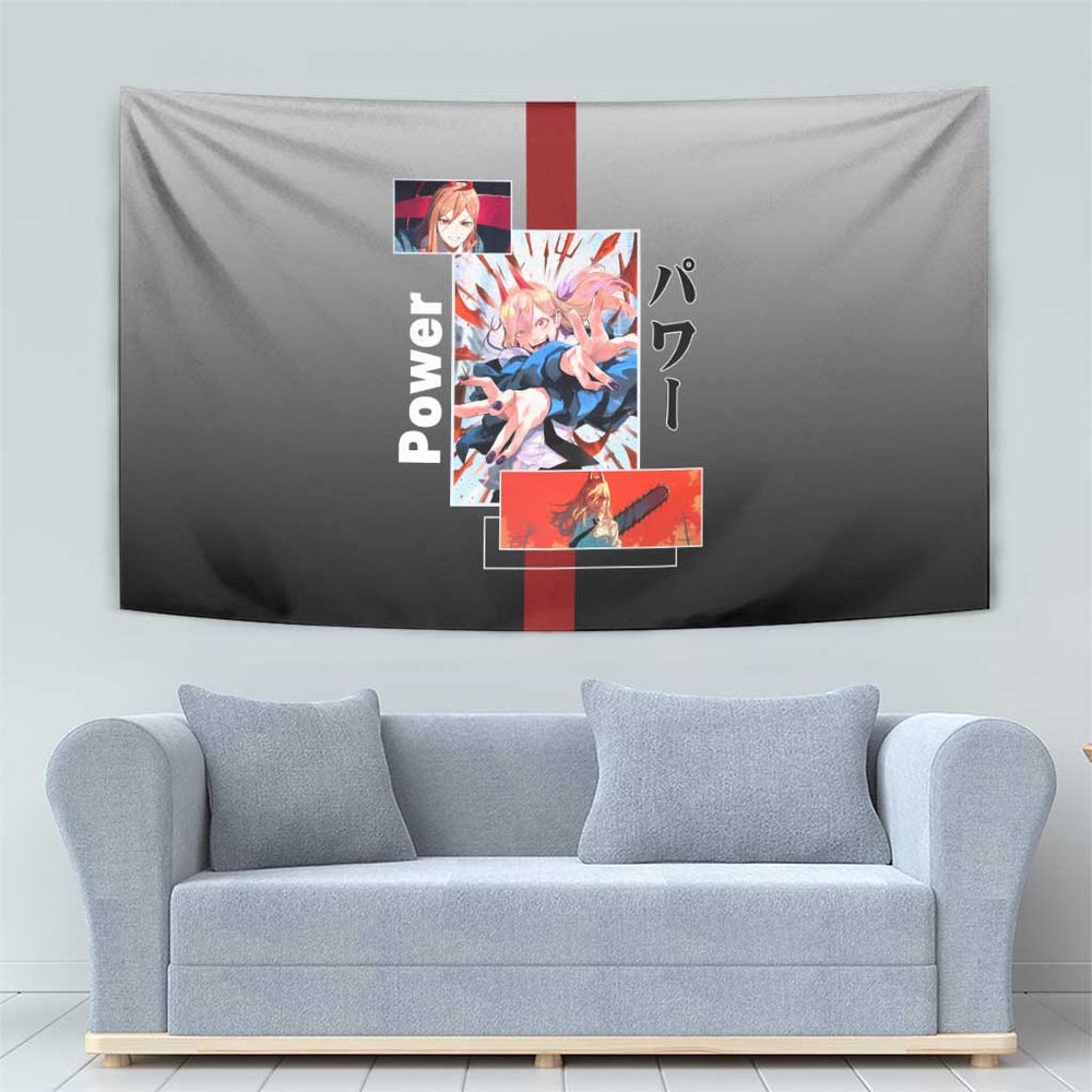 Power - Chainsaw Man Tapestry Anime Japan Style TS04 Power - Chainsaw Man Tapestry Anime Japan Style TS04