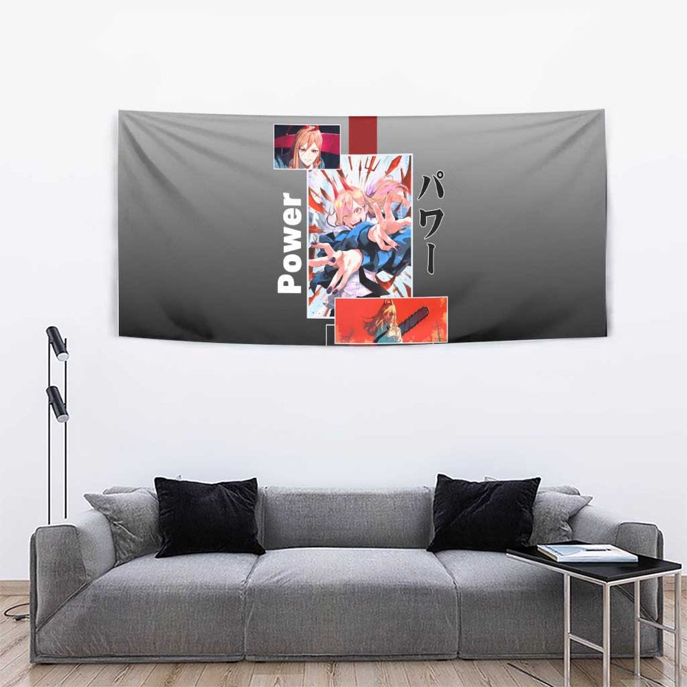Power - Chainsaw Man Tapestry Anime Japan Style TS04 Power - Chainsaw Man Tapestry Anime Japan Style TS04