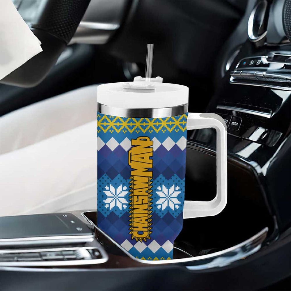 Power - Chainsaw Man Tumbler With Handle Anime Style TS04 Power - Chainsaw Man Tumbler With Handle Anime Style TS04