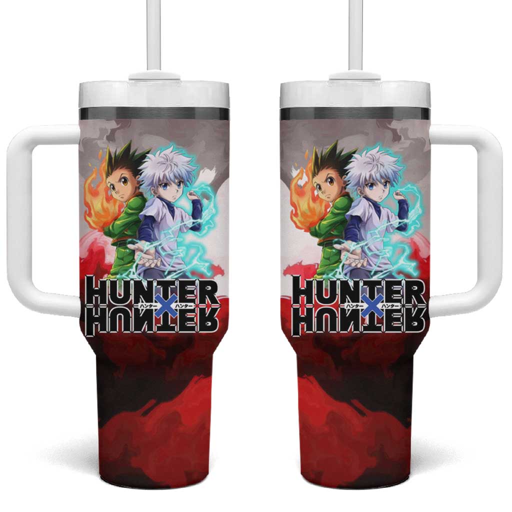 Power Duo Gon & Killua Hunter X Hunter Tumbler With Handle Anime Style TS04