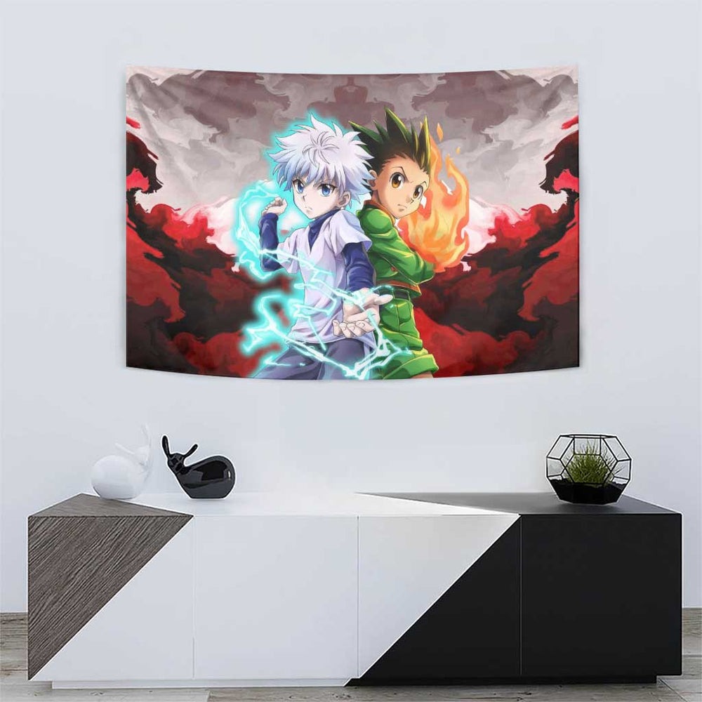 Power Duo Gon & Killua Hunter X Hunter Tumbler With Handle Anime Style TS04 Power Duo Gon & Killua Hunter X Hunter Tumbler With Handle Anime Style TS04