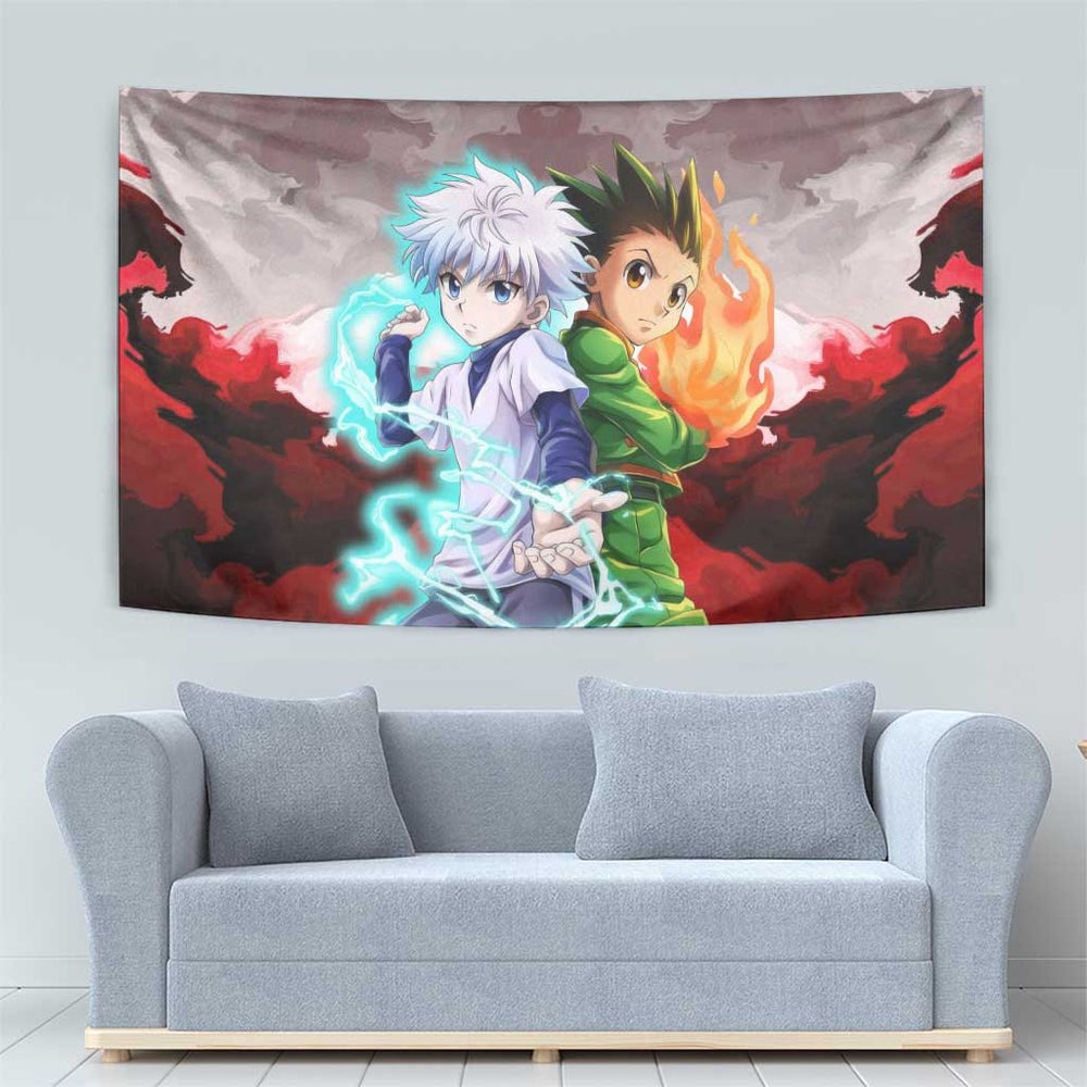 Power Duo Gon & Killua Hunter X Hunter Tumbler With Handle Anime Style TS04 Power Duo Gon & Killua Hunter X Hunter Tumbler With Handle Anime Style TS04