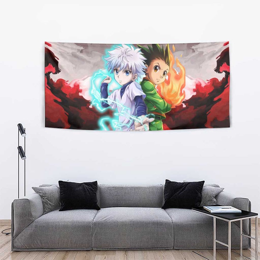 Power Duo Gon & Killua Hunter X Hunter Tumbler With Handle Anime Style TS04 Power Duo Gon & Killua Hunter X Hunter Tumbler With Handle Anime Style TS04