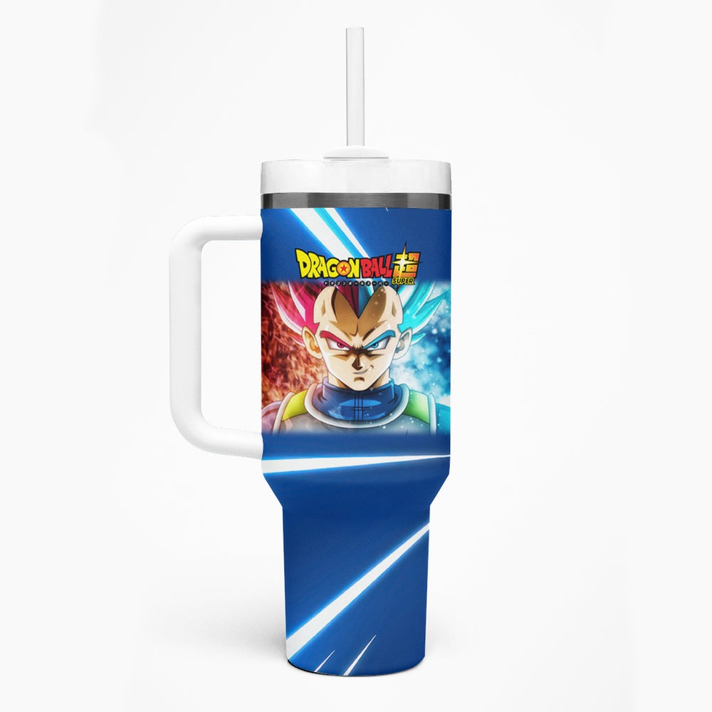 Prince Vegeta - Dragon Ball Tumbler With Handle Anime Style TS04 Prince Vegeta - Dragon Ball Tumbler With Handle Anime Style TS04