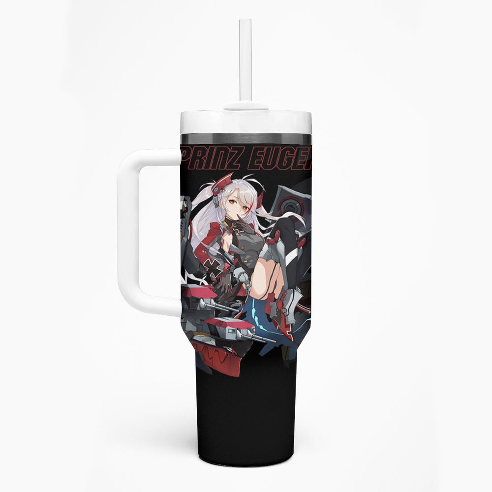 Prinz Eugen - Azur Lane Tumbler With Handle Anime Game Style TS04 Prinz Eugen - Azur Lane Tumbler With Handle Anime Game Style TS04