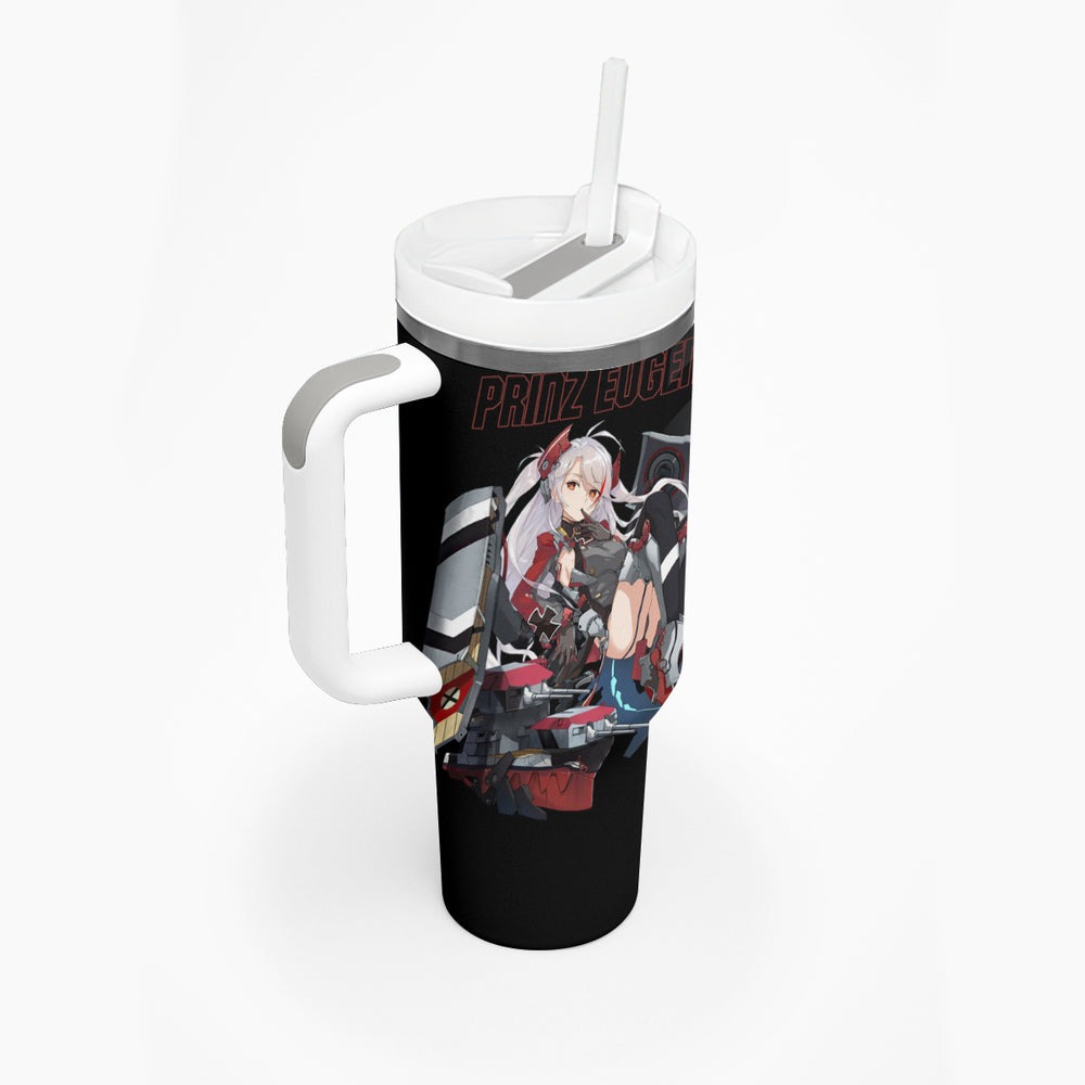 Prinz Eugen - Azur Lane Tumbler With Handle Anime Game Style TS04 Prinz Eugen - Azur Lane Tumbler With Handle Anime Game Style TS04