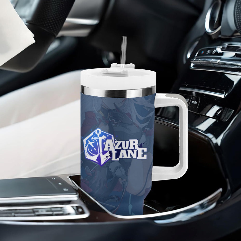 Prinz Eugen - Azur Lane Tumbler With Handle Anime Game Style TS04 Prinz Eugen - Azur Lane Tumbler With Handle Anime Game Style TS04