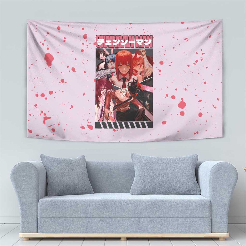 Public Safety Chainsaw Man Tumbler With Handle Anime Style TS04 Public Safety Chainsaw Man Tumbler With Handle Anime Style TS04