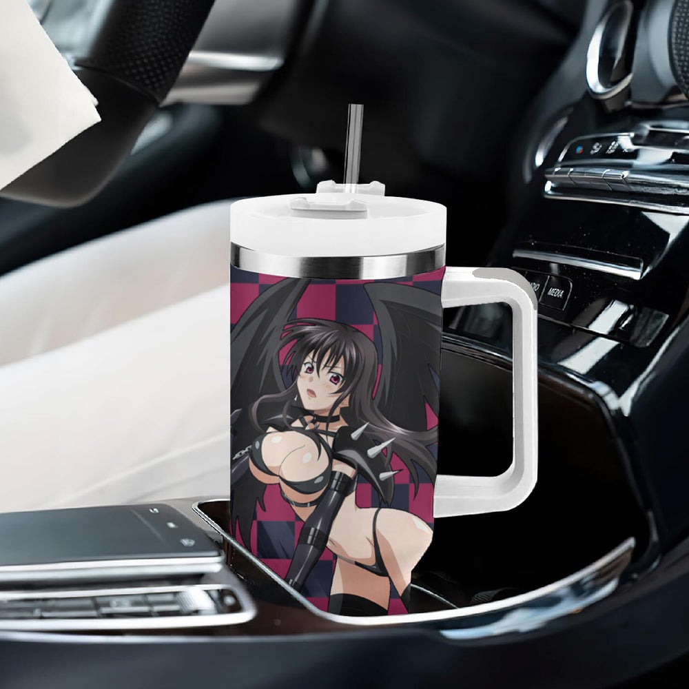 Raynare Tumbler With Handle Highschool Of Dead TS04 Raynare Tumbler With Handle Highschool Of Dead TS04