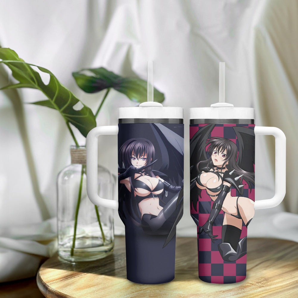 Raynare Tumbler With Handle Highschool Of Dead TS04 Raynare Tumbler With Handle Highschool Of Dead TS04