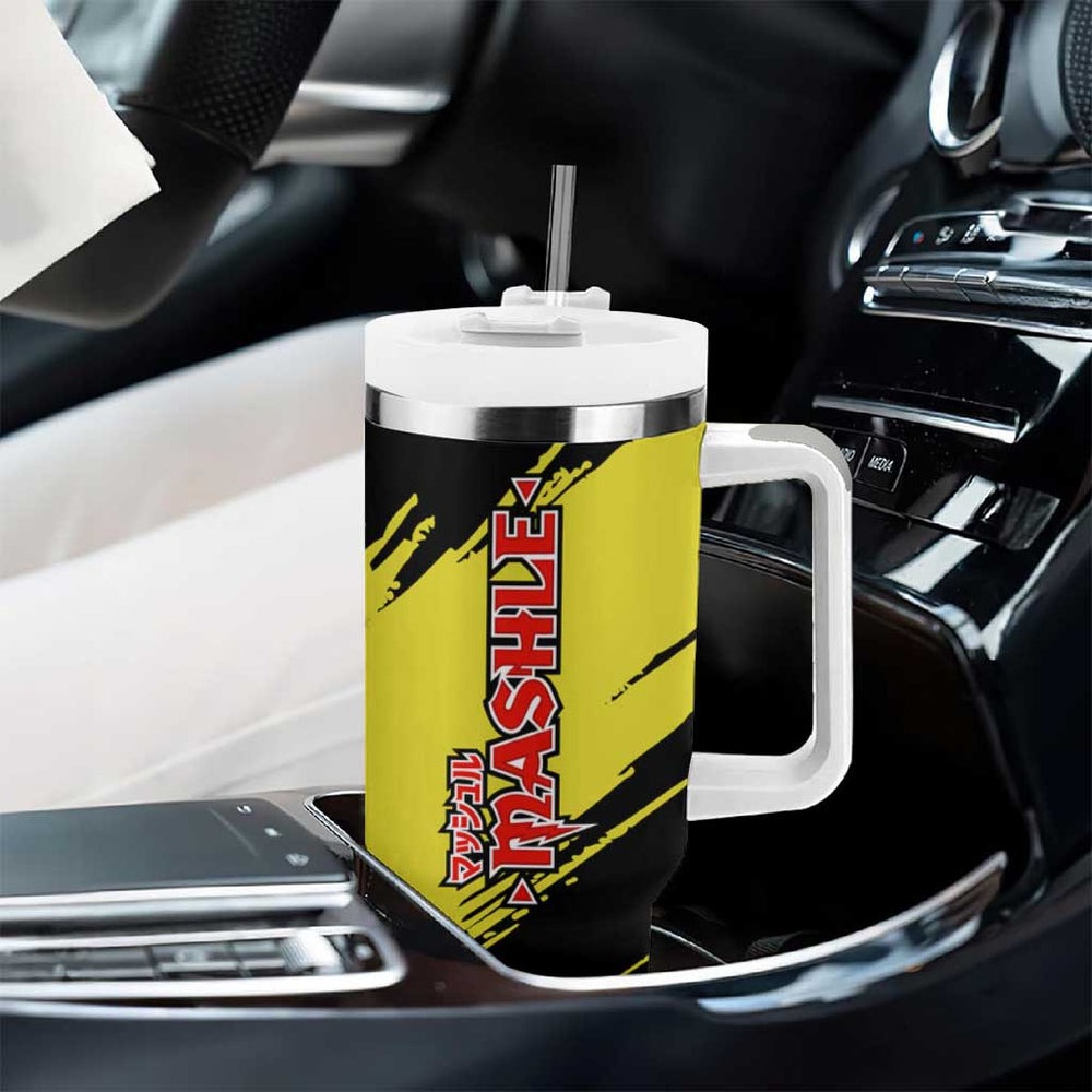 Rayne Ames - Magic And Muscles Tumbler With Handle Anime Style TS04 Rayne Ames - Magic And Muscles Tumbler With Handle Anime Style TS04