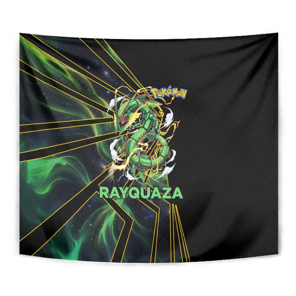 Rayquaza Poké Tapestry Cosmic Dragon Comic Style TS04 Rayquaza Poké Tapestry Cosmic Dragon Comic Style TS04