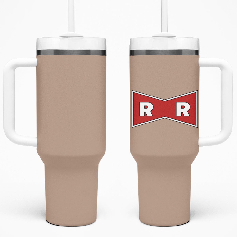 Red Ribbon Army Tumbler With Handle TS04 Red Ribbon Army Tumbler With Handle TS04