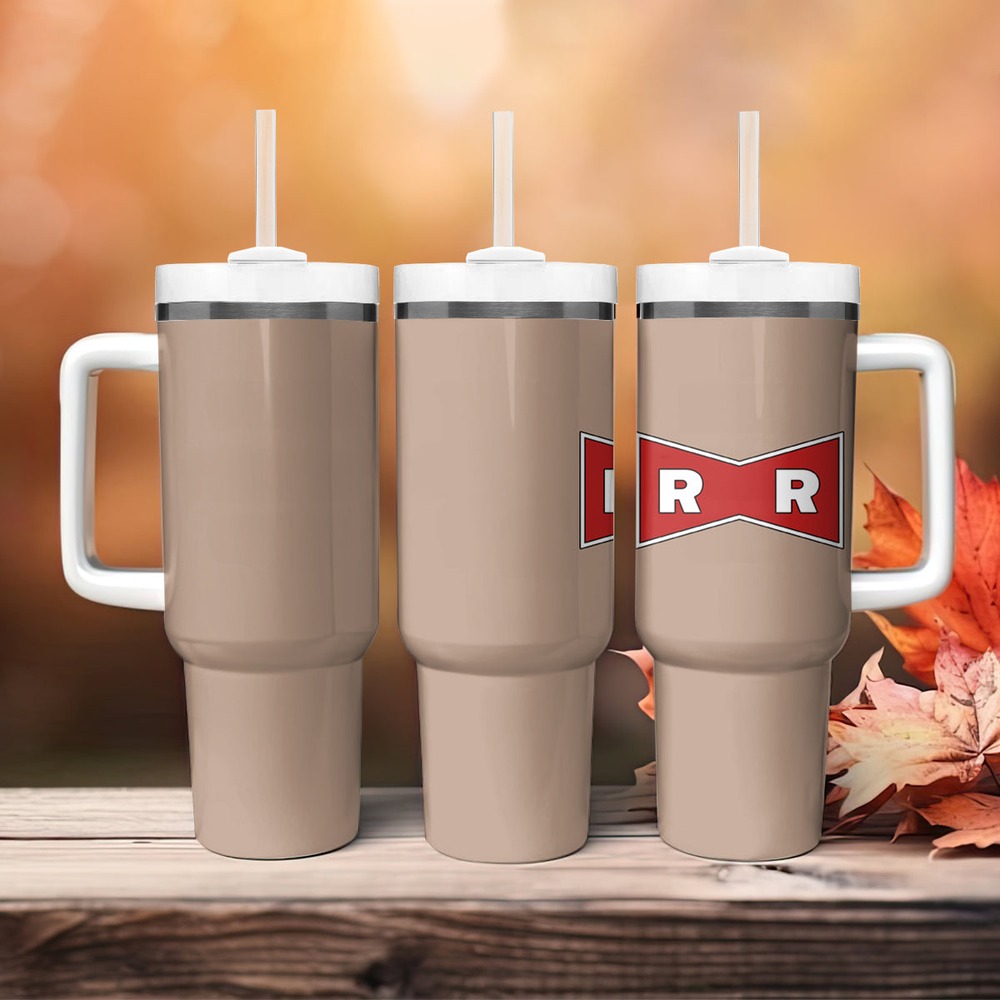Red Ribbon Army Tumbler With Handle TS04 Red Ribbon Army Tumbler With Handle TS04