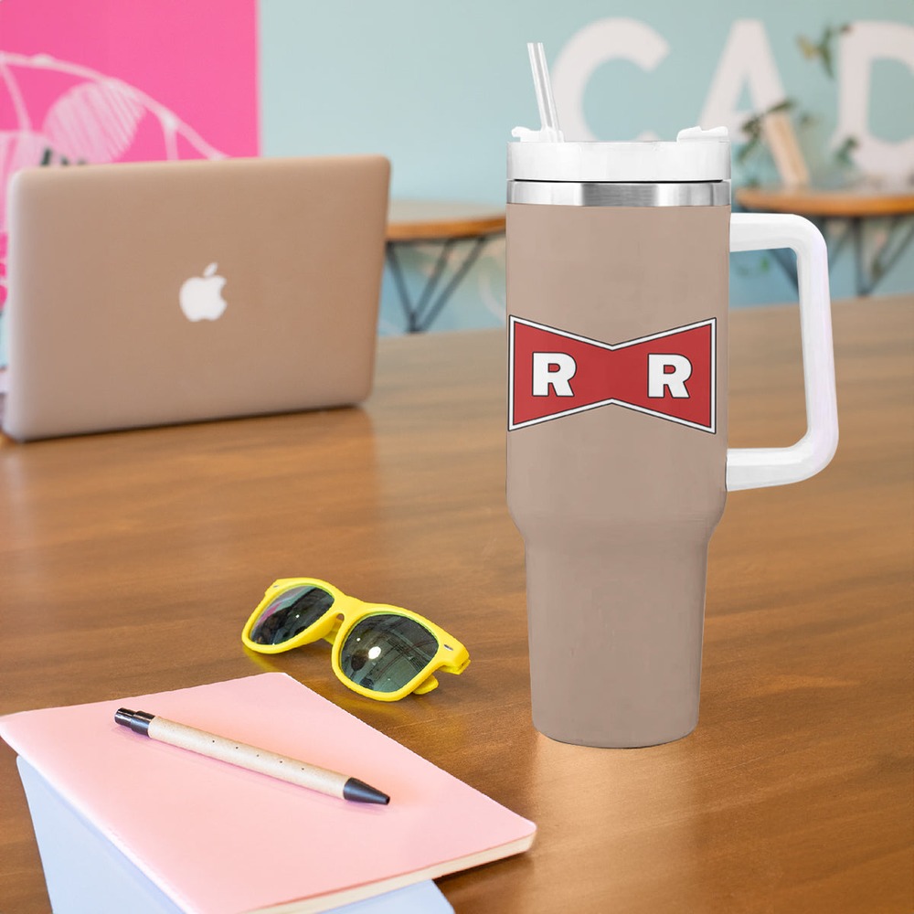 Red Ribbon Army Tumbler With Handle TS04 Red Ribbon Army Tumbler With Handle TS04
