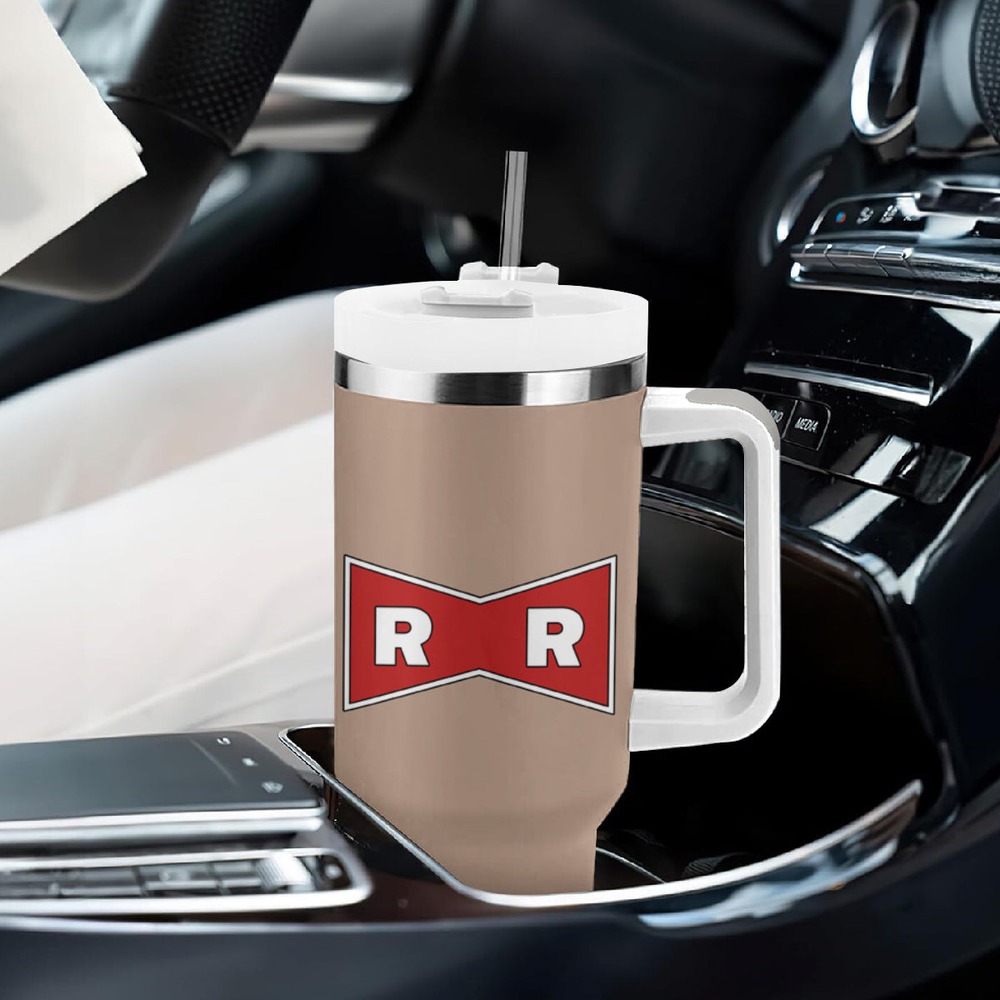 Red Ribbon Army Tumbler With Handle TS04 Red Ribbon Army Tumbler With Handle TS04