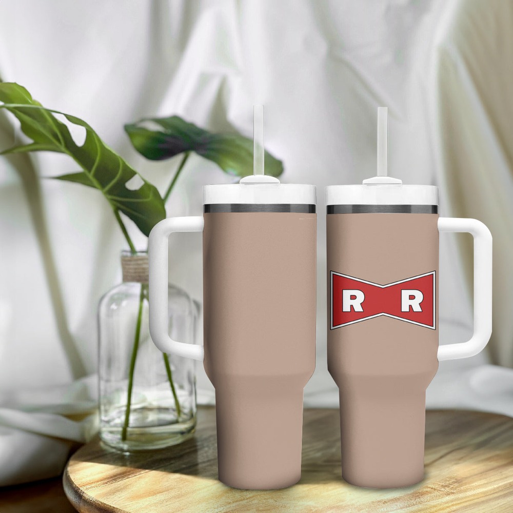 Red Ribbon Army Tumbler With Handle TS04 Red Ribbon Army Tumbler With Handle TS04
