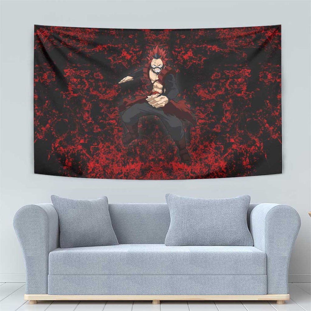 Red Riot Eijiro My Hero Academia Tumbler With Handle Blood Grunge Style TS04 Red Riot Eijiro My Hero Academia Tumbler With Handle Blood Grunge Style TS04