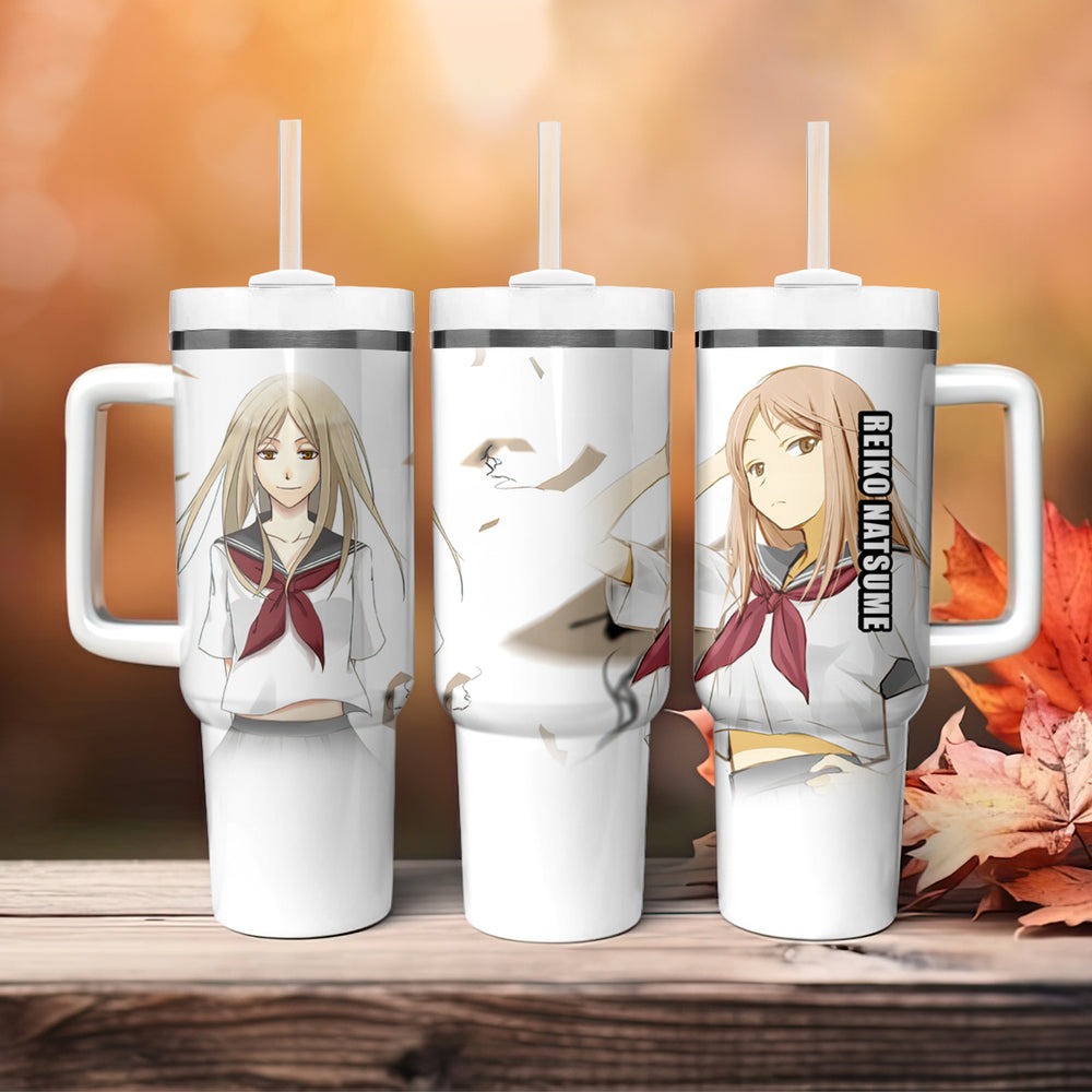 Reiko Natsume Tumbler With Handle Natsume Yuujin Chou TS04 Reiko Natsume Tumbler With Handle Natsume Yuujin Chou TS04