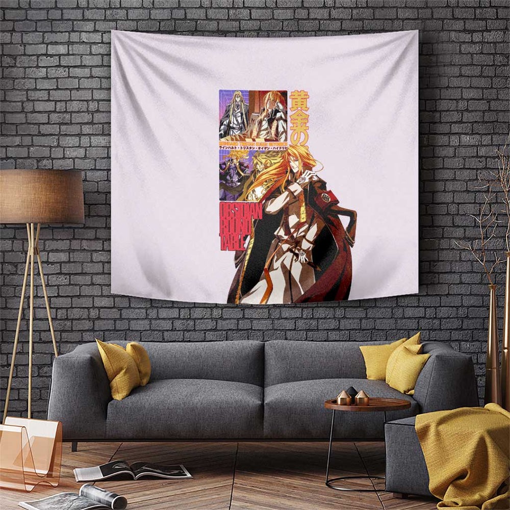 Reinhard Heydrich Dies Irae Tumbler With Handle Japan Anime Style TS04 Reinhard Heydrich Dies Irae Tumbler With Handle Japan Anime Style TS04