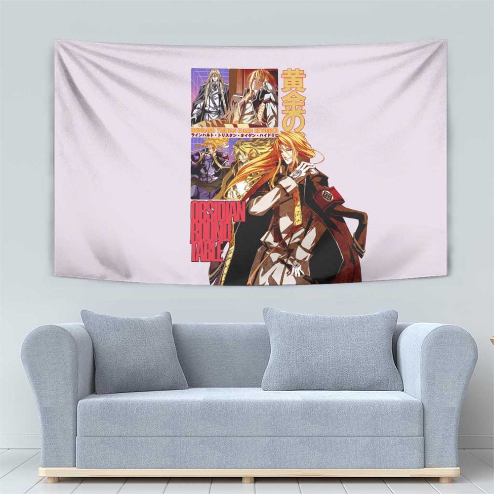 Reinhard Heydrich Dies Irae Tumbler With Handle Japan Anime Style TS04 Reinhard Heydrich Dies Irae Tumbler With Handle Japan Anime Style TS04