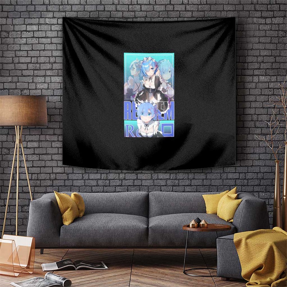 Rem Re Zero Streetwear Tumbler With Handle Anime Style TS04 Rem Re Zero Streetwear Tumbler With Handle Anime Style TS04