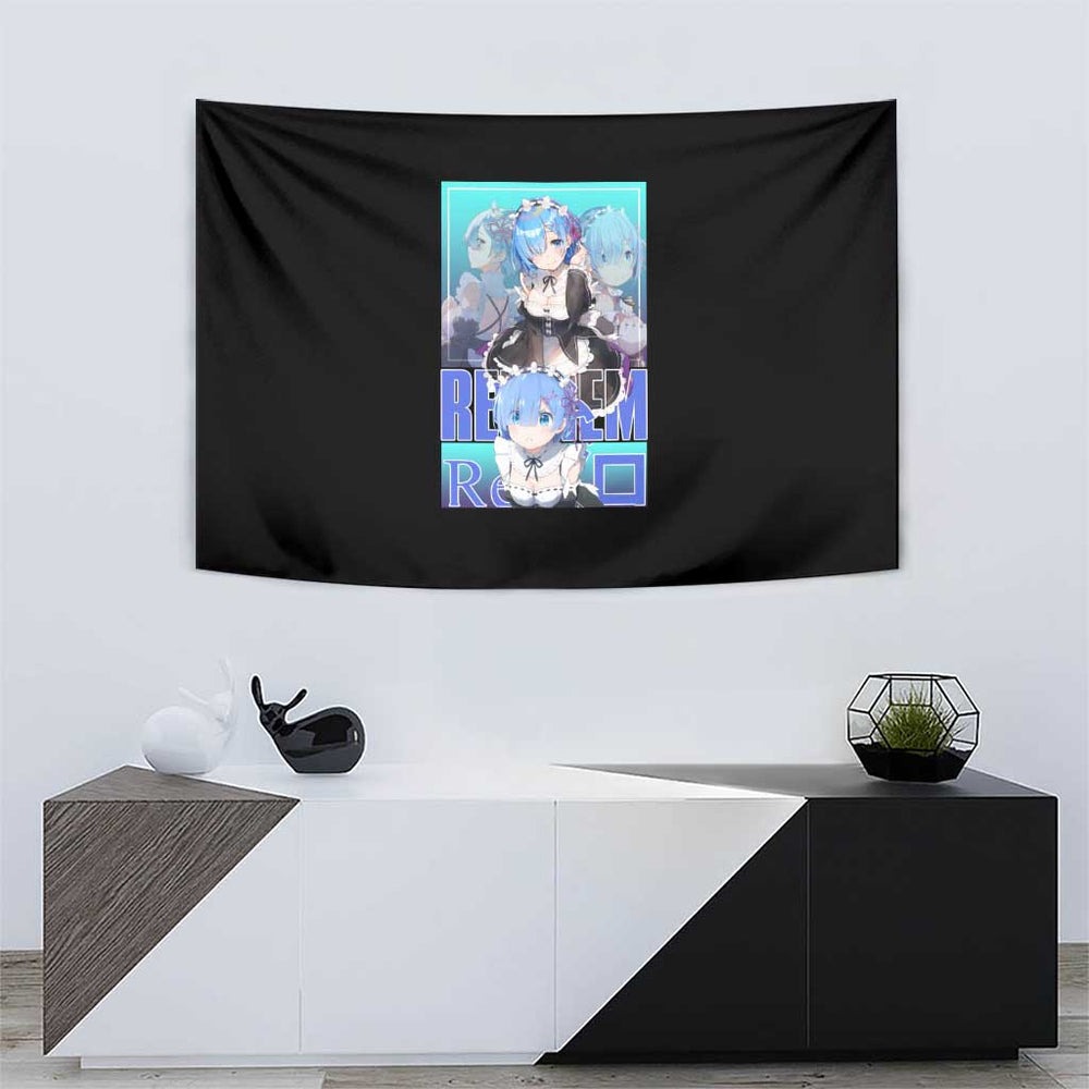 Rem Re Zero Streetwear Tumbler With Handle Anime Style TS04 Rem Re Zero Streetwear Tumbler With Handle Anime Style TS04