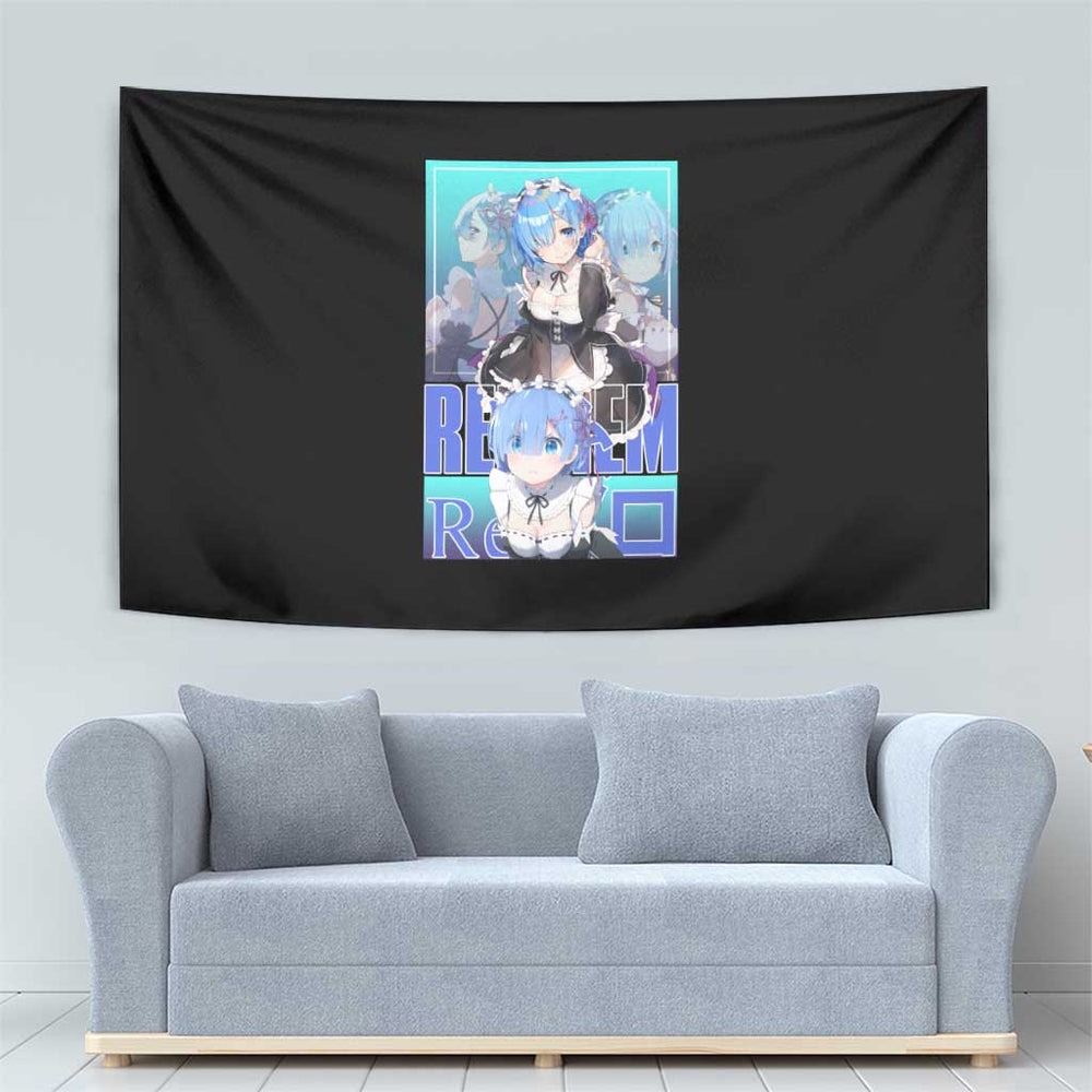 Rem Re Zero Streetwear Tumbler With Handle Anime Style TS04 Rem Re Zero Streetwear Tumbler With Handle Anime Style TS04