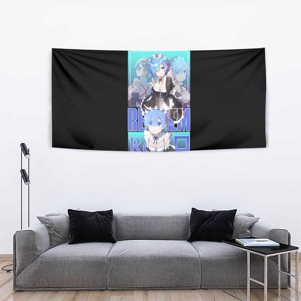 Rem Re Zero Streetwear Tumbler With Handle Anime Style TS04 Rem Re Zero Streetwear Tumbler With Handle Anime Style TS04