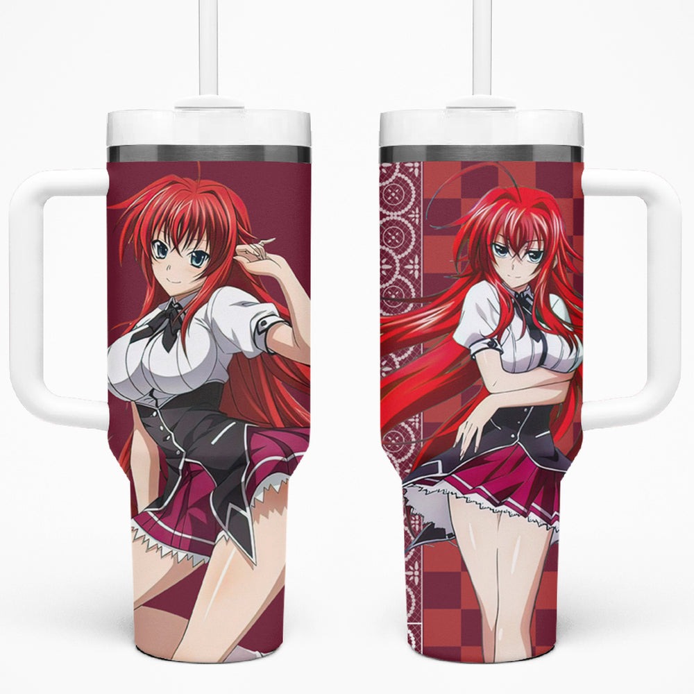 Rias Gremory Tumbler With Handle High School DxD Anime TS04