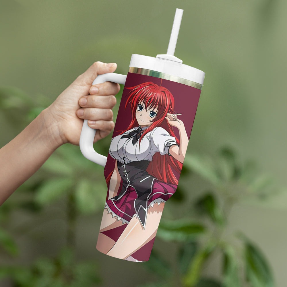 Rias Gremory Tumbler With Handle High School DxD Anime TS04