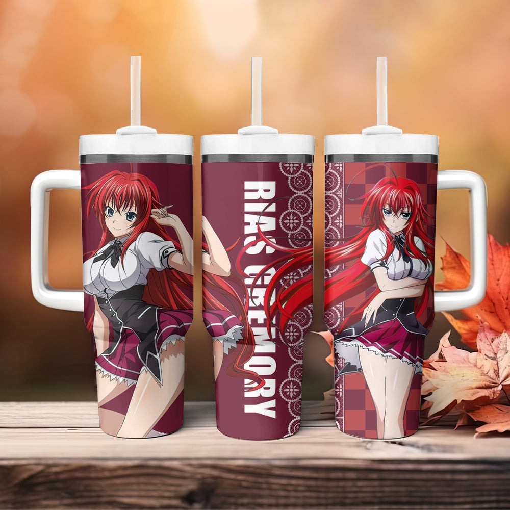 Rias Gremory Tumbler With Handle High School DxD Anime TS04