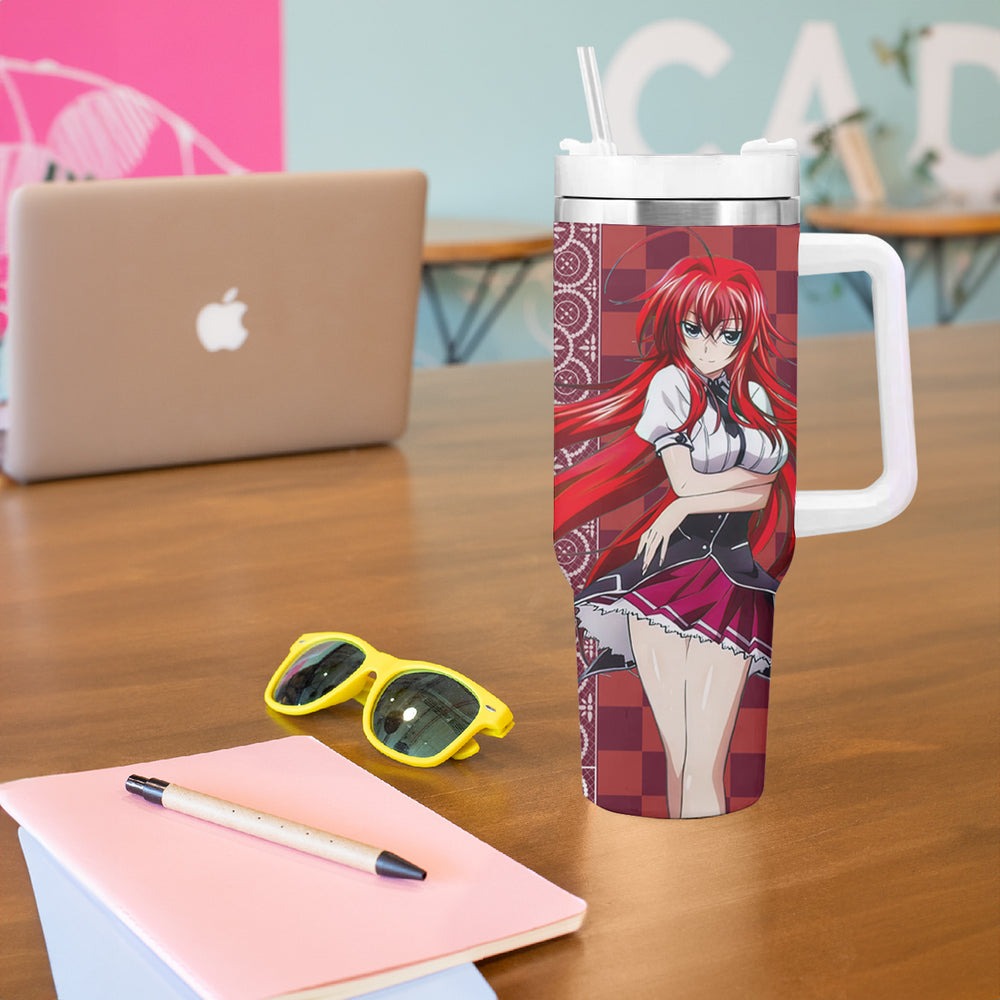 Rias Gremory Tumbler With Handle High School DxD Anime TS04