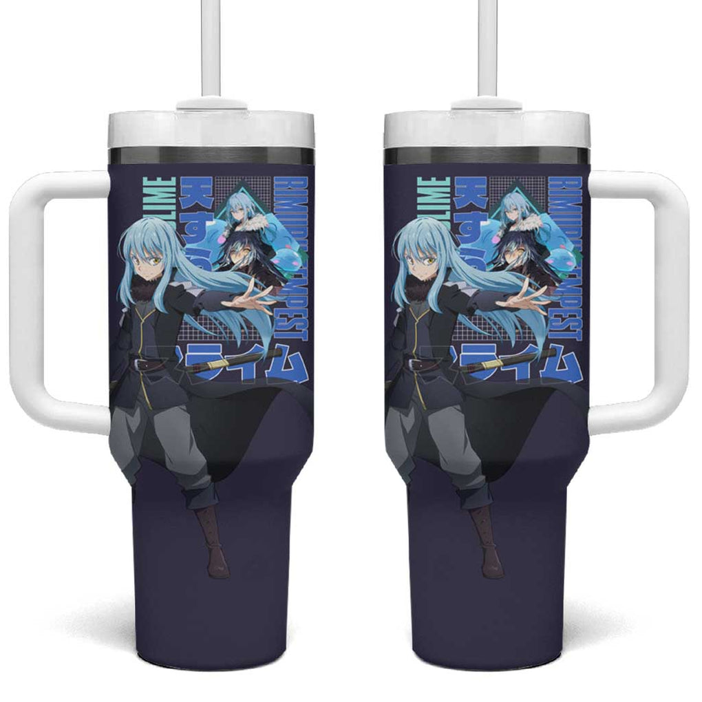 Rimuru Tempest V3 That Time I Got Reincarnated as a Slime Tumbler With Handle Anime Style TS04