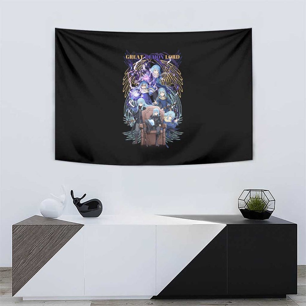 Rimuru Tempest V4 That Time I Got Reincarnated as a Slime Tumbler With Handle Anime Style TS04 Rimuru Tempest V4 That Time I Got Reincarnated as a Slime Tumbler With Handle Anime Style TS04