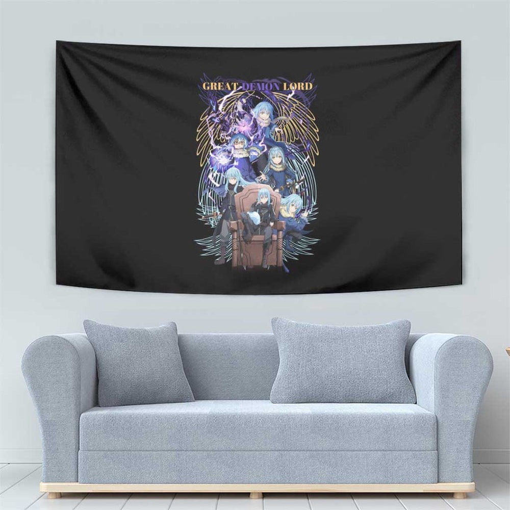 Rimuru Tempest V4 That Time I Got Reincarnated as a Slime Tumbler With Handle Anime Style TS04 Rimuru Tempest V4 That Time I Got Reincarnated as a Slime Tumbler With Handle Anime Style TS04