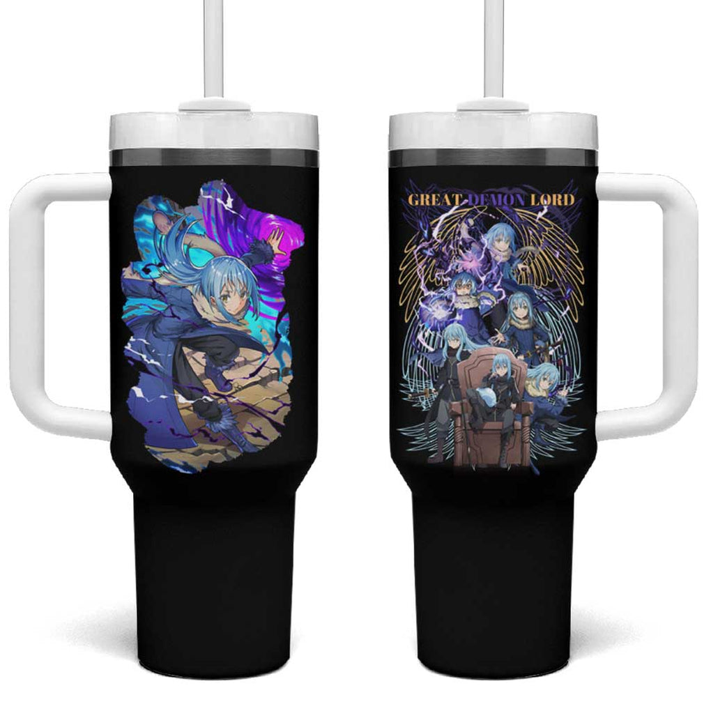 Rimuru Tempest V4 That Time I Got Reincarnated as a Slime Tumbler With Handle Anime Style TS04